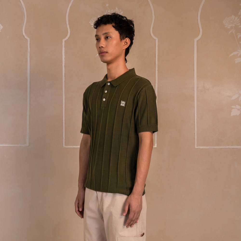 Polo T-shirt Olive