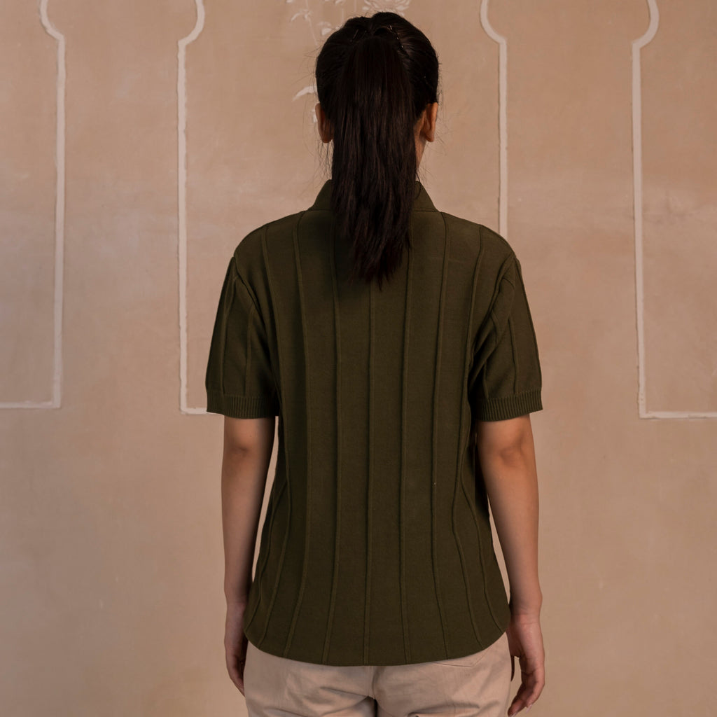 Polo T-shirt Olive